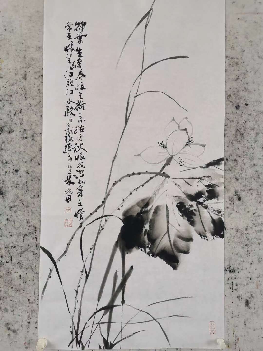 孟丹国画