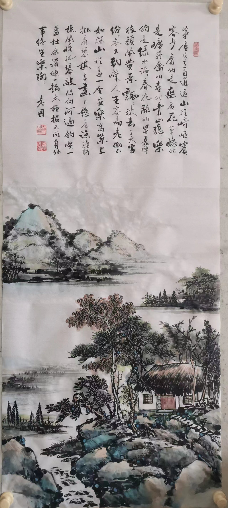 孟丹国画