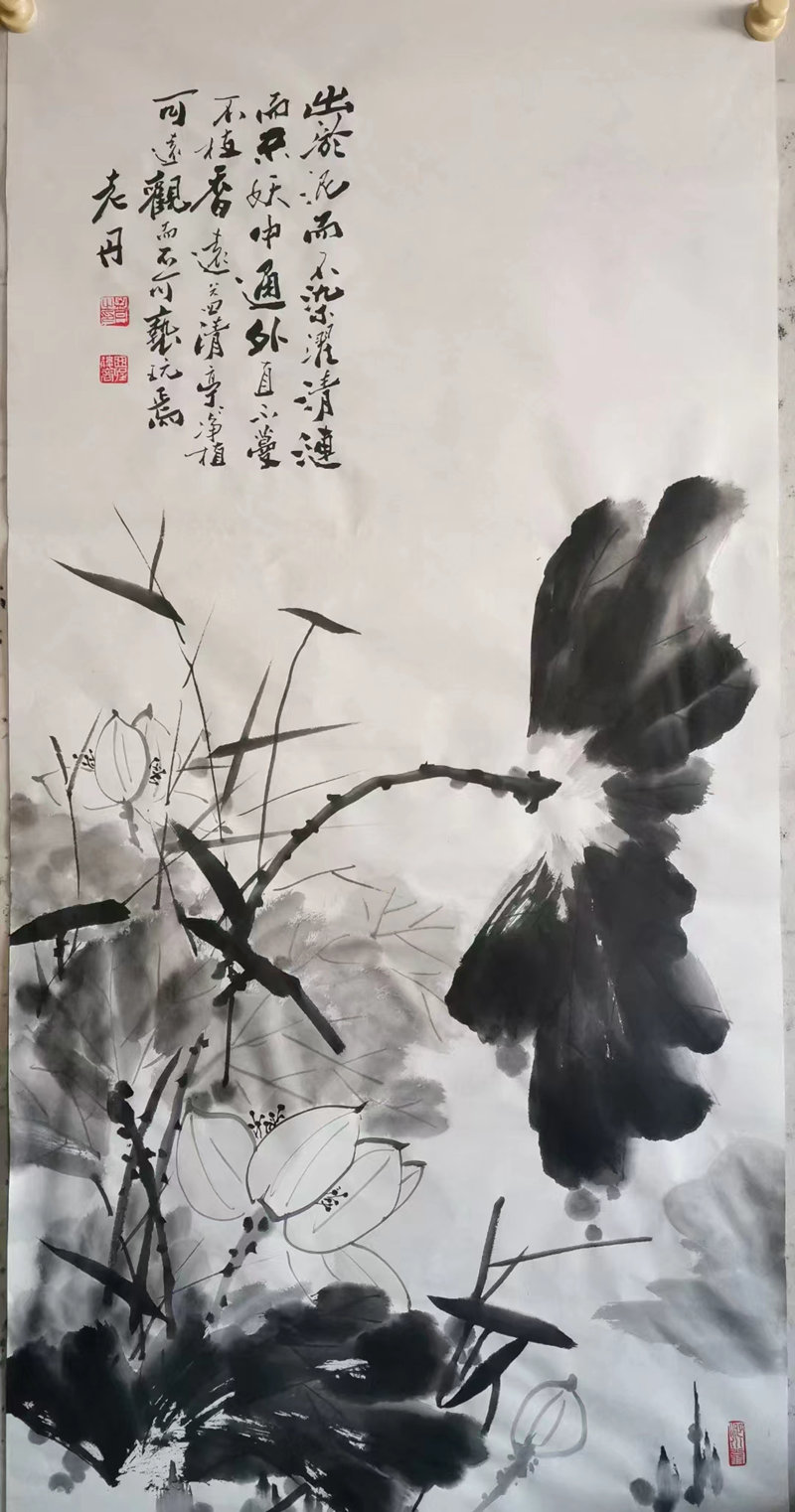 孟丹烙画