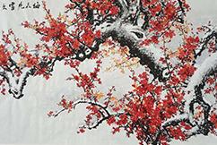 孟丹国画